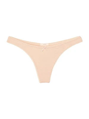 Pima Stretch Cotton Thong