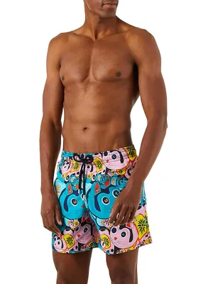 Printed Classic Swim Shorts