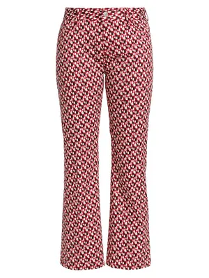 Olivia Micro Brush Stroke Pants