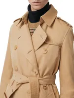 Kensington Belted Double-Breasted Coat