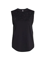 Morro Perforated Nylon Tank Top