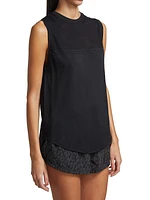 Morro Perforated Nylon Tank Top