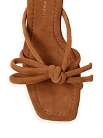 Margi Suede Bow Mules