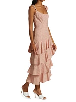 La Danse Tiered Ruffle Corset Dress