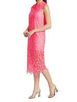 Mallie Lace Midi-Dress