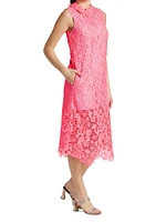 Mallie Lace Midi-Dress