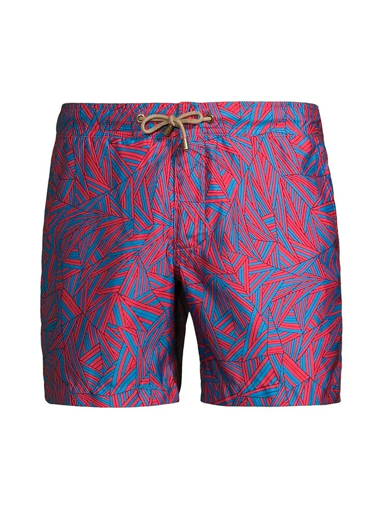 Geometric Swim Shorts