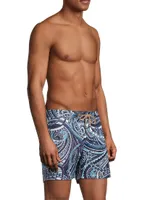 Tattoo Print Swim Shorts