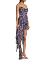 Chasing Dawn Floral Minidress