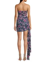 Chasing Dawn Floral Minidress