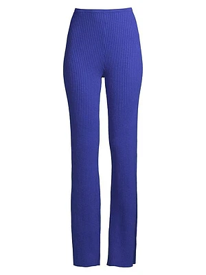 Enes Rib-Knit Pants