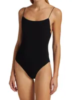 Smocked One-Piece Swimsuit