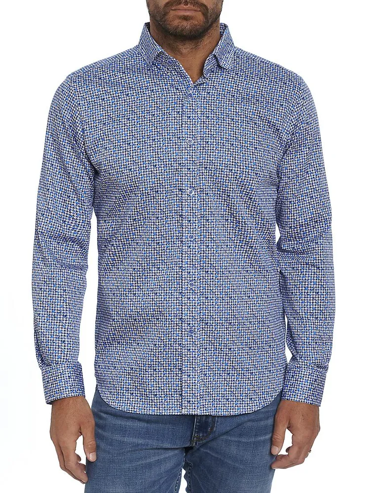 Buxton Woven Button-Up Shirt