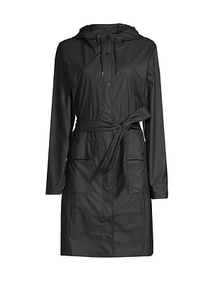 Curve Hooded Rain Jacket