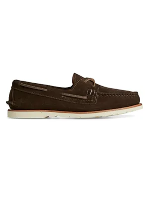 Sperry x Sunspel Authentic Original 2-Eye Suede Boat Shoes