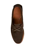 Sperry x Sunspel Authentic Original 2-Eye Suede Boat Shoes
