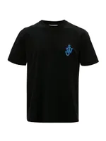 Anchor Patch Cotton T-Shirt