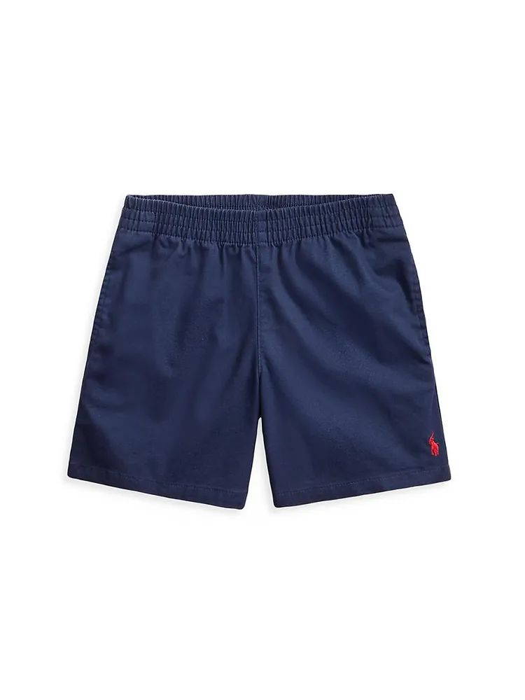 Little Boy's Stretch Twill Shorts