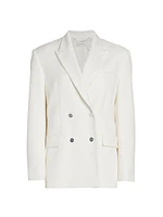 Corinne Twill Tailored Blazer