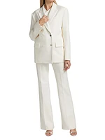 Corinne Twill Tailored Blazer