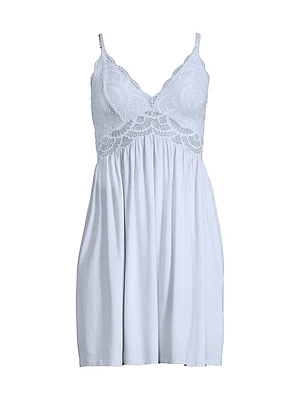 Mariana Modal Lace-Trim Chemise