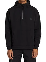 Fleece Mix Hoodie