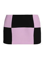 Checkered Miniskirt