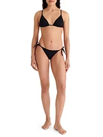 Malou Low-Rise Side-Tie Bikini Bottom