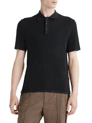 Harvey Knit Cotton Polo