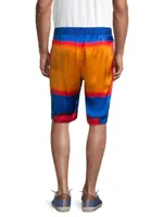 Rothko Silk Shorts