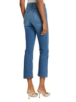 Nina High-Rise Stretch Flare Ankle Jeans