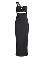 Narcissus Asymmetric Cut-Out Maxi Dress