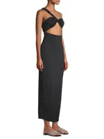 Narcissus Asymmetric Cut-Out Maxi Dress