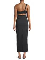 Narcissus Asymmetric Cut-Out Maxi Dress