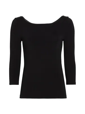 Cordoba Boatneck Pullover Top