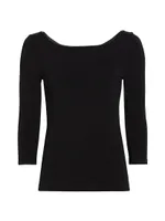 Cordoba Boatneck Pullover Top