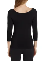 Cordoba Boatneck Pullover Top