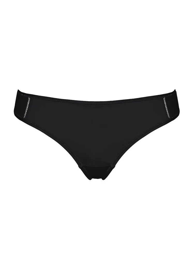 Mika Soyeuse Mesh-Trim Low-Rise Brief