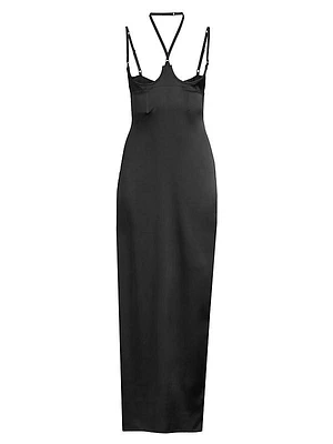 Welcome Home Silk Maxi Dress