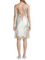 Orchid Lace Slip Dress