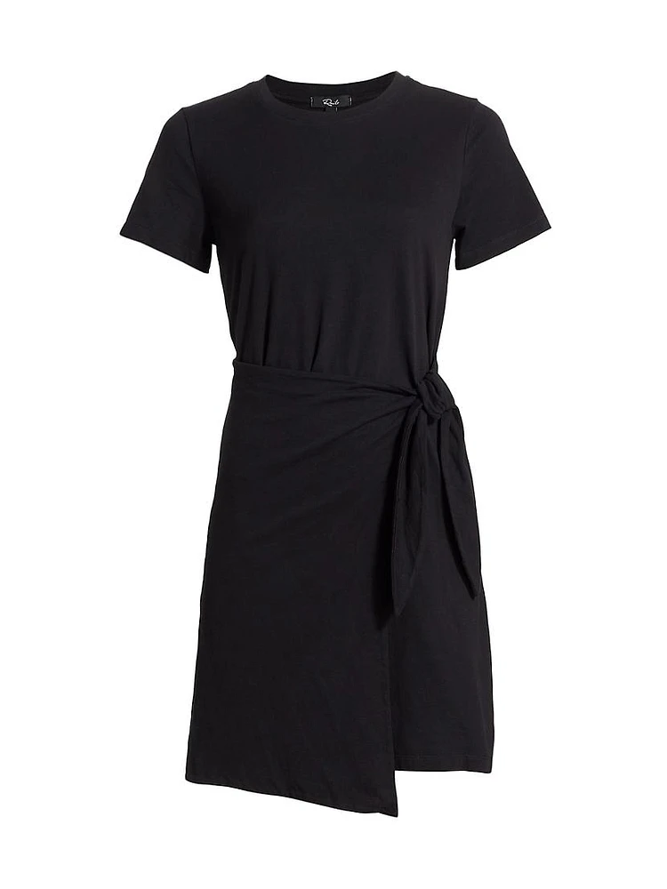 Edie Wrap T-Shirt Dress