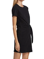 Edie Wrap T-Shirt Dress