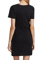 Edie Wrap T-Shirt Dress