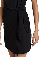 Edie Wrap T-Shirt Dress