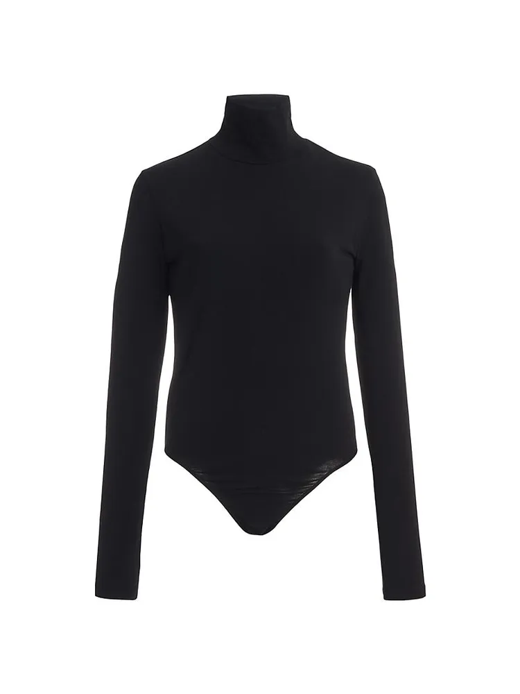 Long-Sleeve Turtleneck Bodysuit