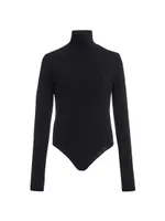 Long-Sleeve Turtleneck Bodysuit