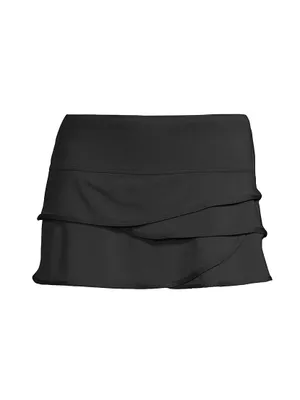 Scallop Miniskirt