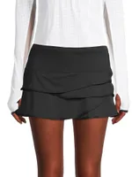 Scallop Miniskirt