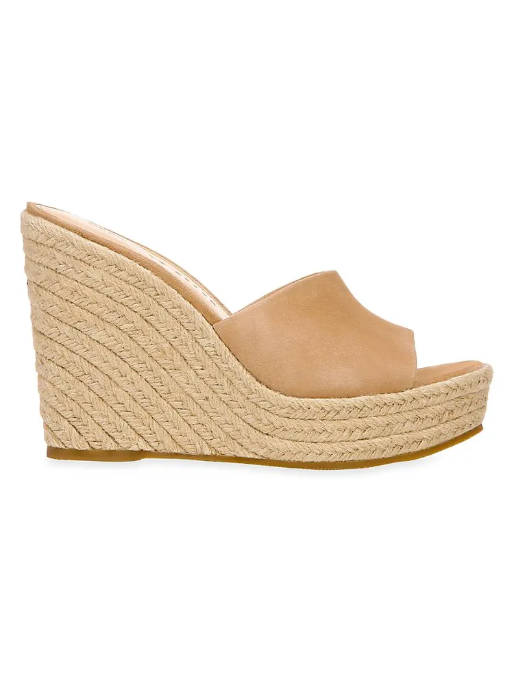 Dali Suede Espadrille Wedge Sandals