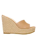 Dali Suede Espadrille Wedge Sandals